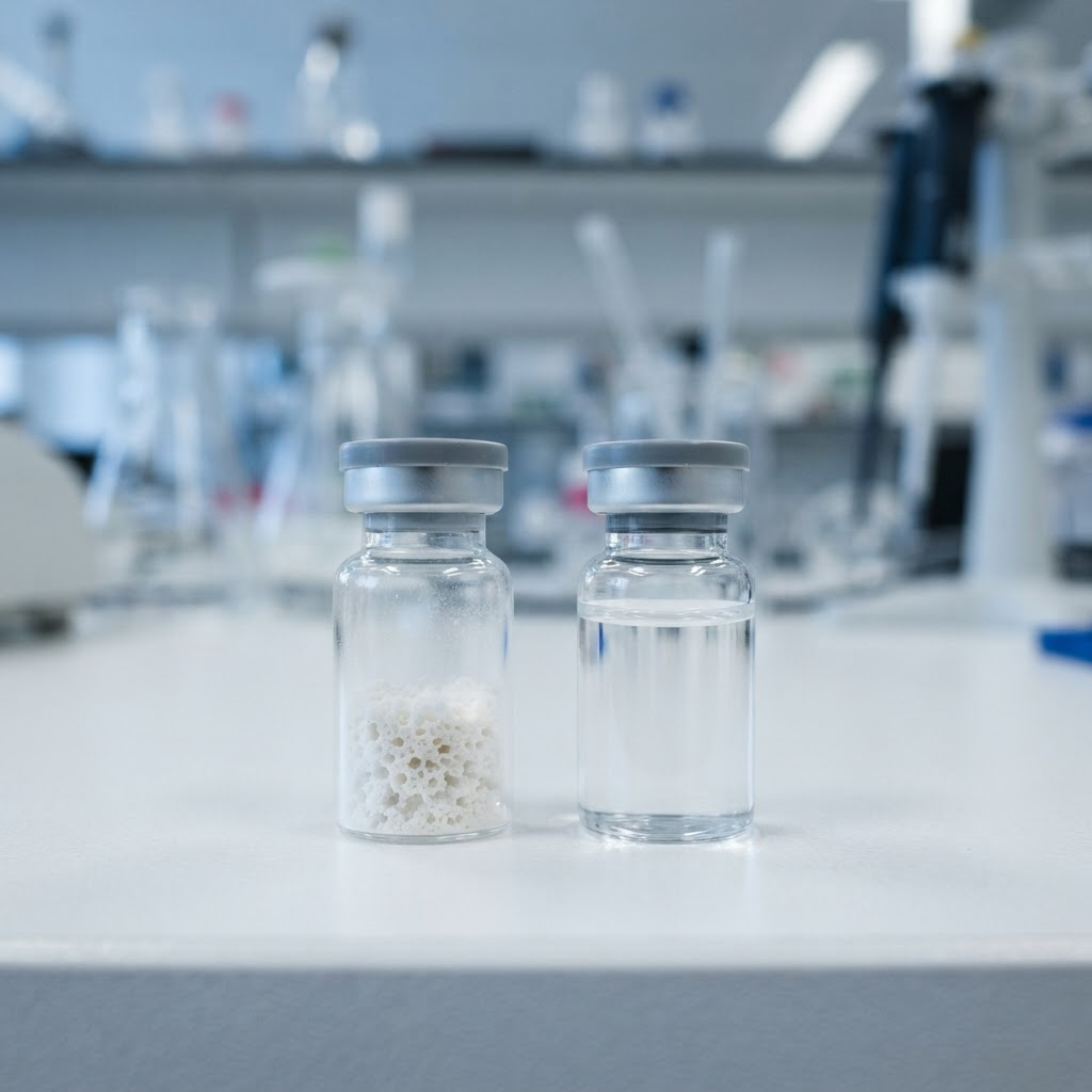Reconstituting Lyophilized Peptides with Bacteriostatic Water